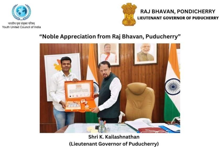 Noble Appreciation from Raj Bhavan, Hyderabad — Sri Jishnu Dev Varma, Governor of Telangana