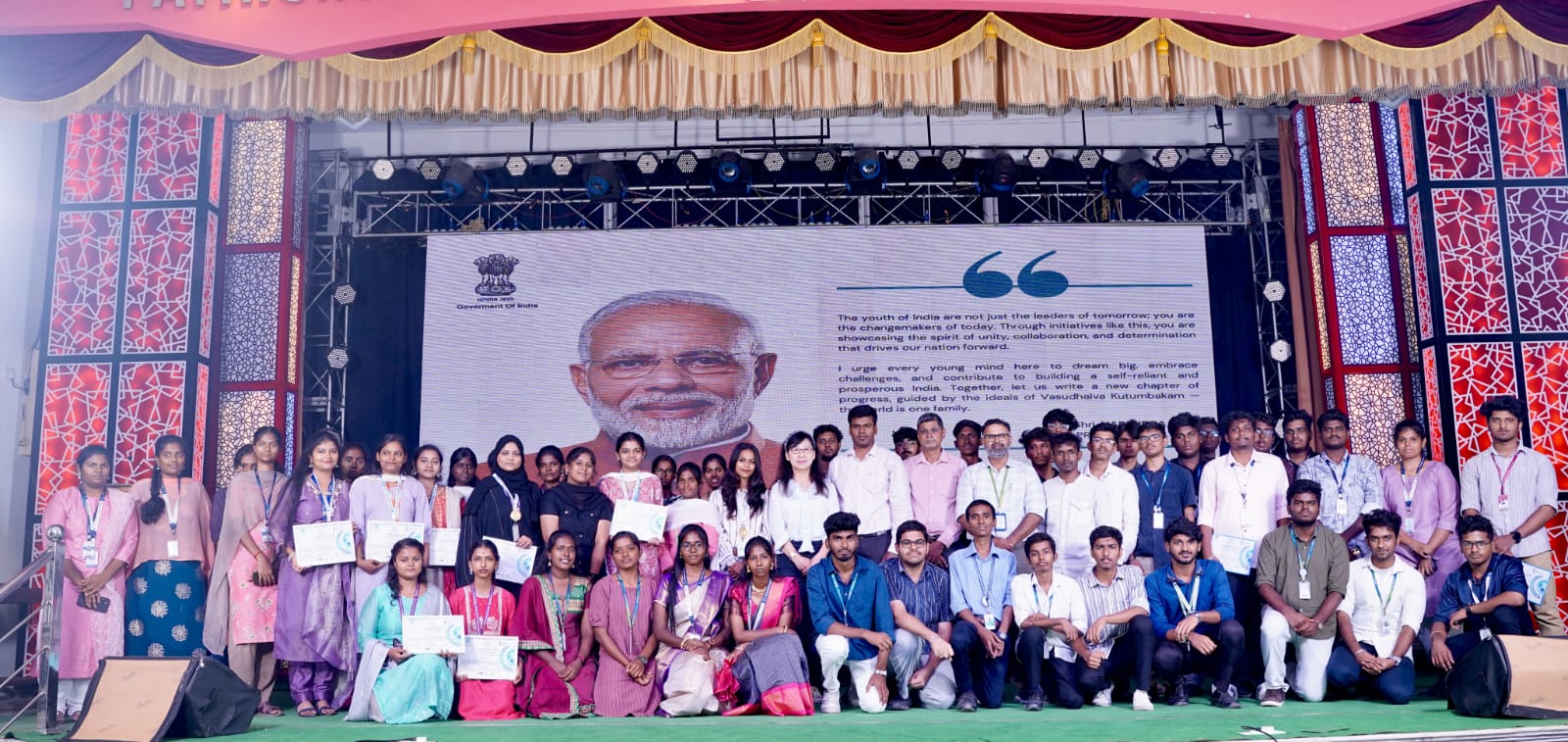 Youth United Festival participants